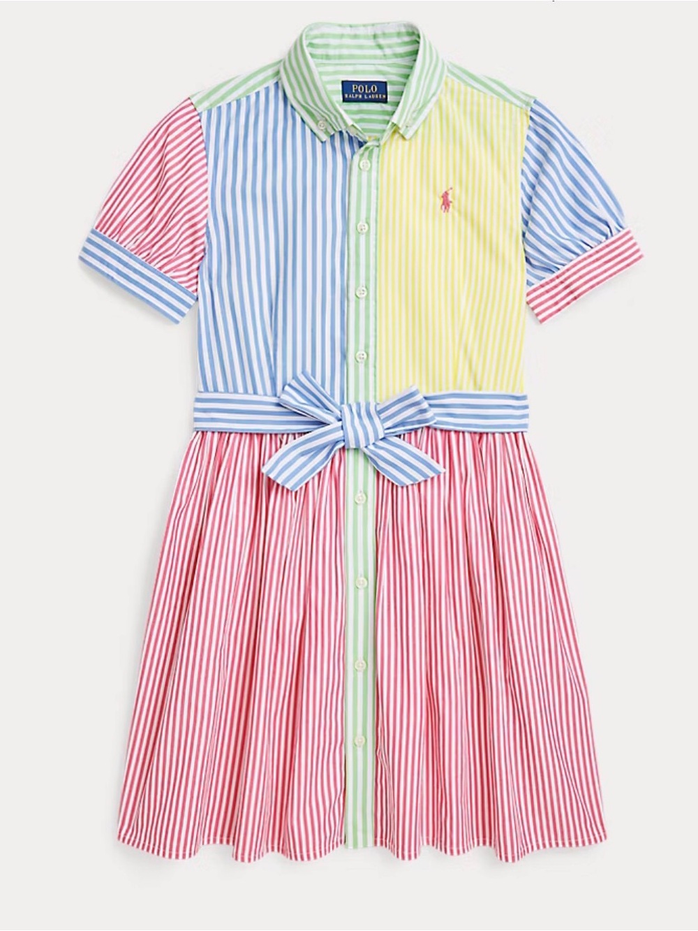 Girls POLO Ralph Lauren striped dress
